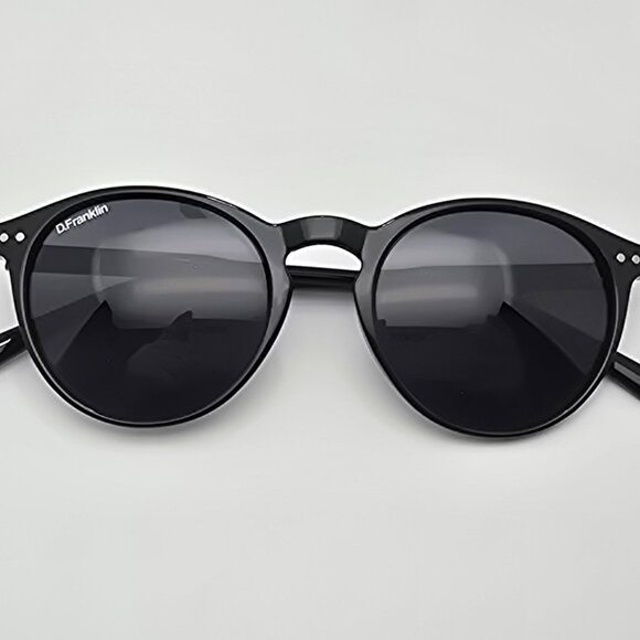 D. Franklin Ultra Light DFKSUN0143 Black Frame Polarized Grey Lens Sunglasses - Picture 11 of 15